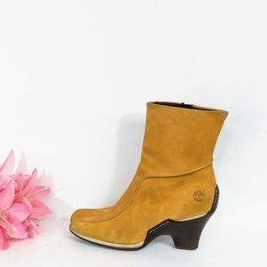 Timberland heels ankle booties